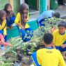 Elang ASTS, SMPN 2 Kesugihan Gelar Jalan Sehat dan Bersih Lingkungan