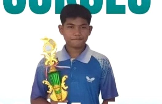 Fatan Maulana Raih Juara 2 Tenis Meja Porsadin VII