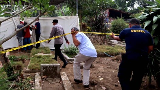 Jenazah Korban Pembubaran Balap Liar Diekshumasi