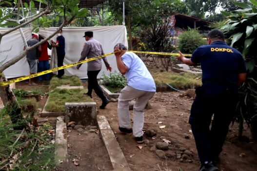 Jenazah Korban Pembubaran Balap Liar Diekshumasi