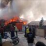Kebakaran Hebat hanguskan 10 Rumah