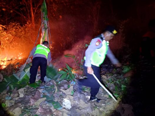 Kebakaran Lahan di Ayah Mengarah ke Permukiman