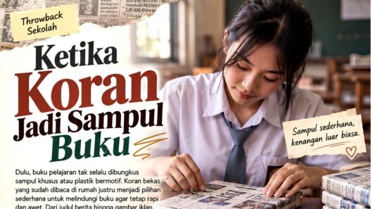 Ketika Koran Jadi Sampul Buku