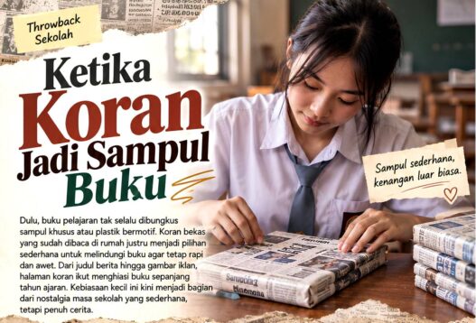 Ketika Koran Jadi Sampul Buku
