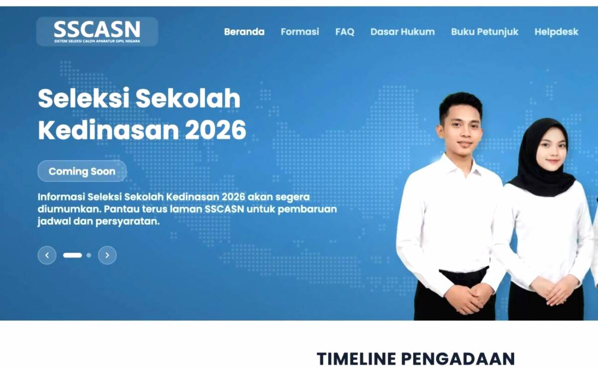 Masa Sanggah Sekolah Kedinasan