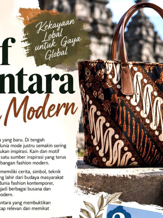 Motif Nusantara dalam Fashion Modern