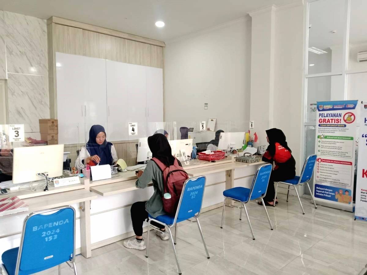 Pembayaran PBB Baru 64 Persen
