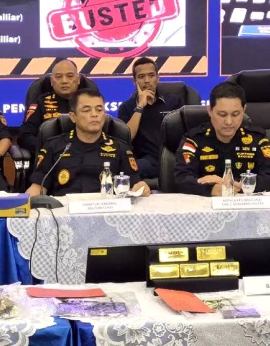 Penyelundupan 29 Kg Emas Digagalkan