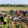 Pesawat Capung Jatuh dan Meledak di Blora