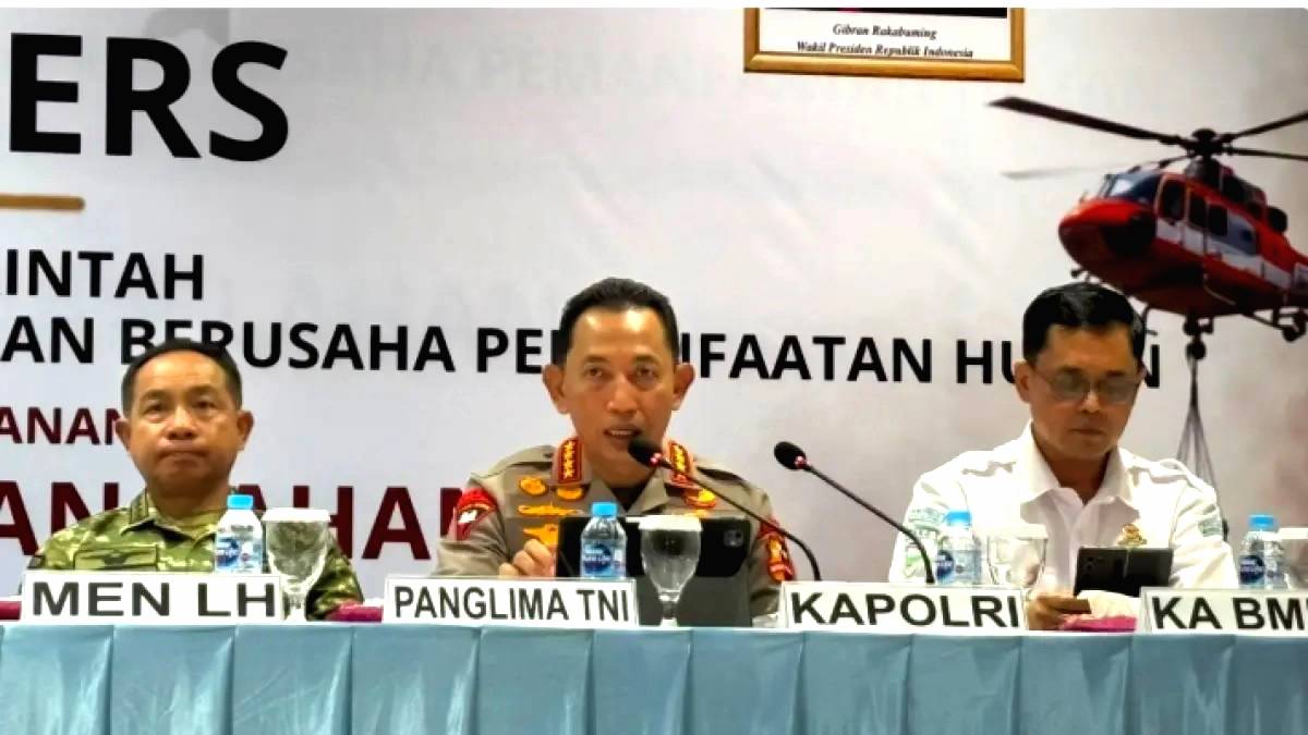 Polri Tetapkan 138 Tersangka Karhutla