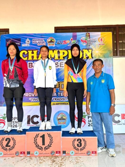 Siswi SMP Muhammadiyah Cilacap Raih Medali Perunggu di POPDA Jateng
