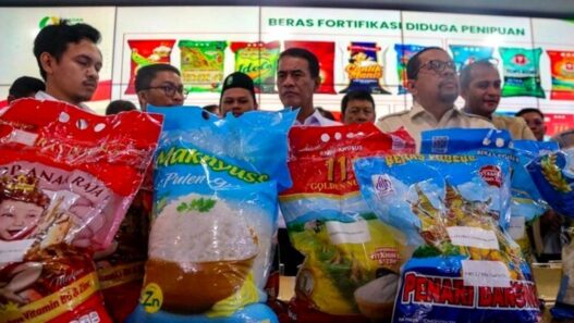 Stok Beras Premium dan Medium Aman