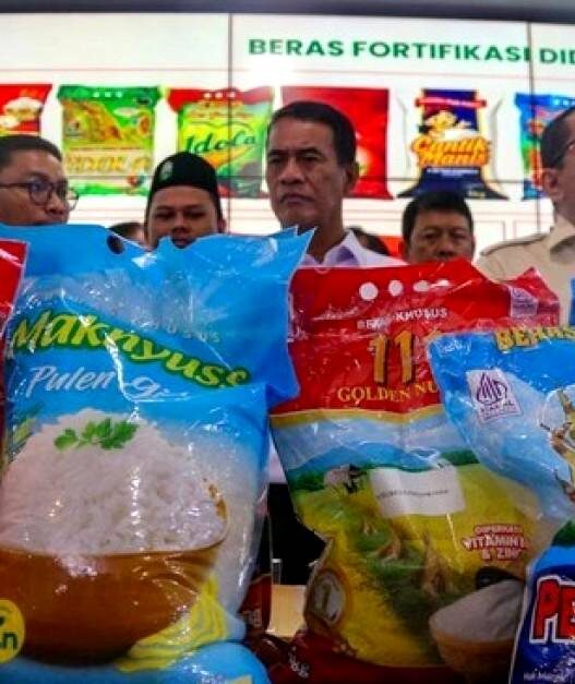 Stok Beras Premium dan Medium Aman