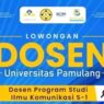 Unpam Buka Lowongan Dosen
